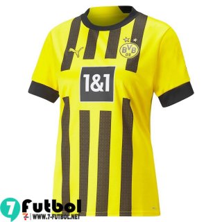 Camiseta Futbol Dortmund Primera Femenino 2022 2023