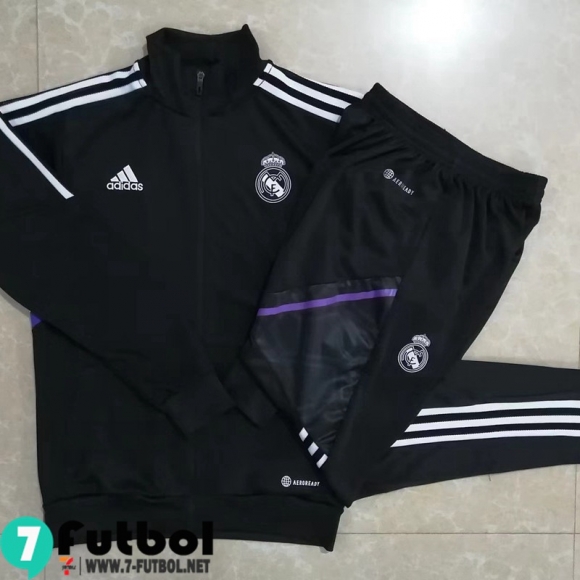 KIT: Chaquetas Real Madrid negro Hombre 2022 2023 JK408 KIT: Chaquetas Real Madrid negro Hombre 2022 2023 JK408