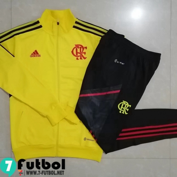 KIT: Chaquetas Flamengo Blanco & Blanca Hombre 2022 2023 JK410