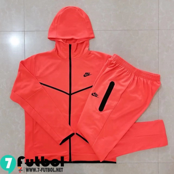 KIT: Chaquetas Futbol - Sudadera Con Capucha Sport naranja Hombre 2022 2023 JK415