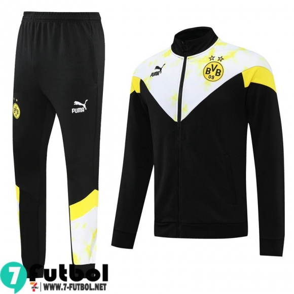 KIT: Chaquetas Dortmund negro Hombre 2022 2023 JK391