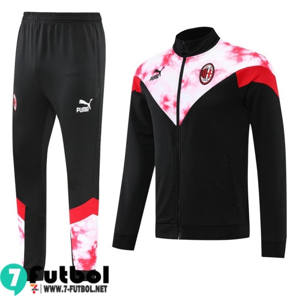 KIT: Chaquetas AC Milan negro Hombre 2022 2023 JK394