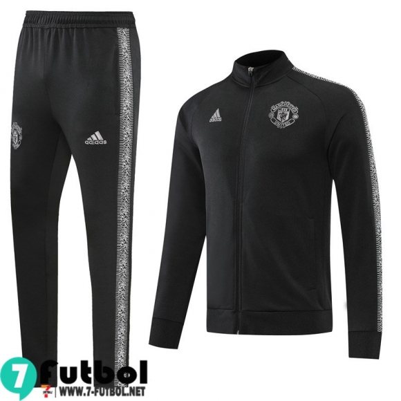 KIT: Chaquetas Manchester United negro Hombre 2022 2023 JK397 KIT: Chaquetas Manchester United negro Hombre 2022 2023 JK397