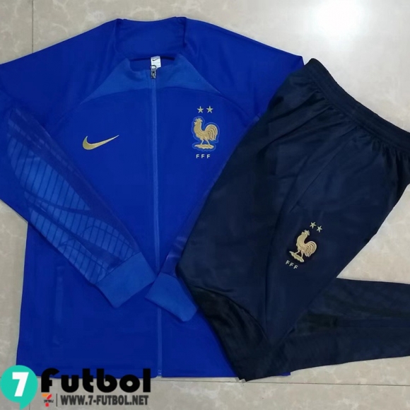 KIT: Chaquetas Francia azul Hombre 2022 2023 JK404