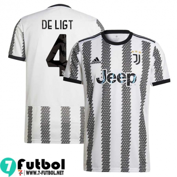 Camiseta Futbol Juventus Primera Hombre 2022 2023 De Ligt 4
