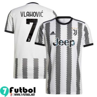 Camiseta Futbol Juventus Primera Hombre 2022 2023 Vlahovic 7