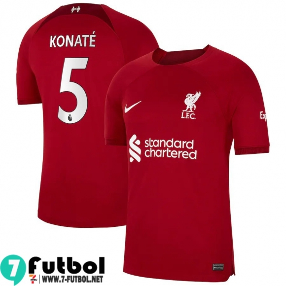 Camiseta Futbol Liverpool Primera Hombre 2022 2023 Konaté 5