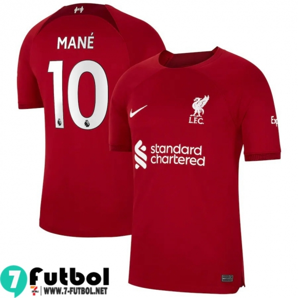 Camiseta Futbol Liverpool Primera Hombre 2022 2023 Mané 10
