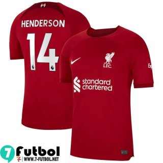 Camiseta Futbol Liverpool Primera Hombre 2022 2023 Henderson 14