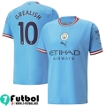 Camiseta Futbol Manchester City Primera Hombre 2022 2023 Grealish 10