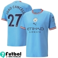 Camiseta Futbol Manchester City Primera Hombre 2022 2023 João Cancelo 27
