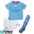 Camiseta Futbol Manchester City Primera Niños 2022 2023