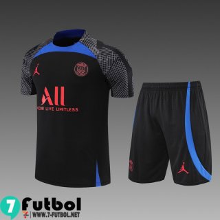 KIT: T-Shirt PSG negro Hombre 2022 2023 PL441
