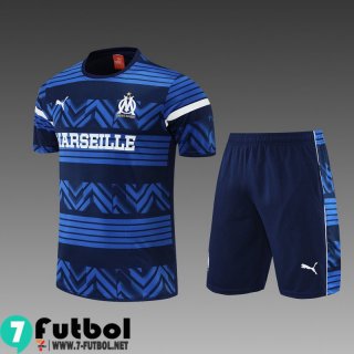 KIT: T-Shirt Marsella azul Hombre 2022 2023 PL446