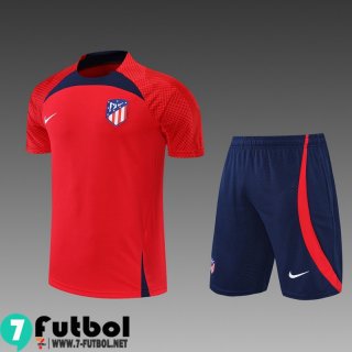 KIT: T-Shirt Atletico Madrid Rojo Hombre 2022 2023 PL448