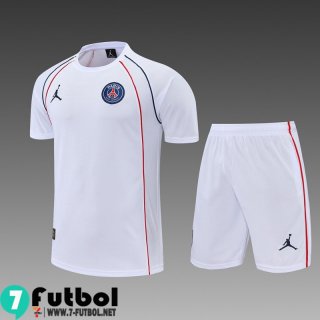 KIT: T-Shirt PSG Blanco & Blanca Hombre 2022 2023 PL449