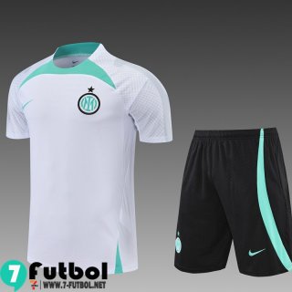 KIT: T-Shirt Inter Milan Blanco & Blanca Hombre 2022 2023 PL455
