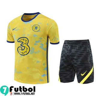 KIT: T-Shirt Chelsea amarillo Hombre 2022 2023 PL466