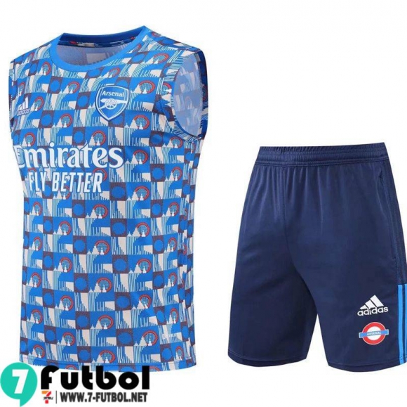 KIT: Sin Mangas Arsenal azul Hombre 2022 2023 PL477