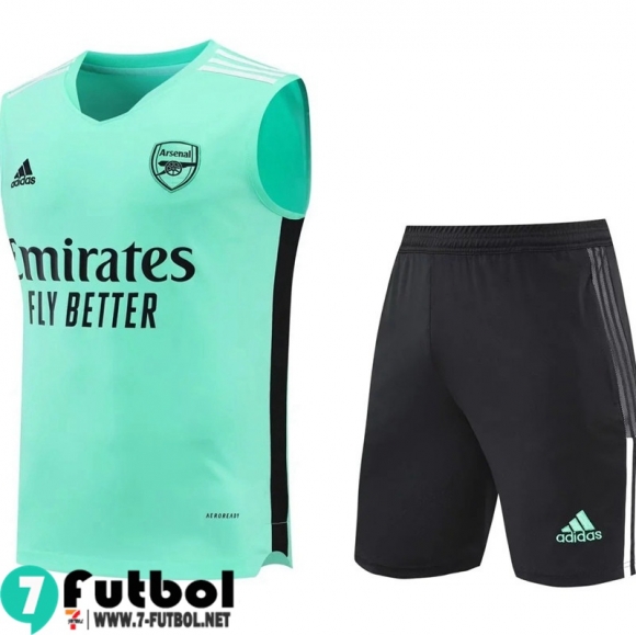 KIT: Sin Mangas Arsenal verde Hombre 2022 2023 PL478