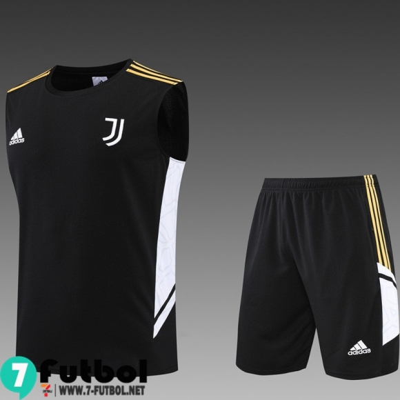 KIT: Sin Mangas Juventus negro Hombre 2022 2023 PL501 KIT: Sin Mangas Juventus negro Hombre 2022 2023 PL501