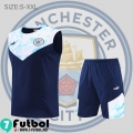 KIT: Sin Mangas Manchester City azul blanco Hombre 2022 2023 PL502