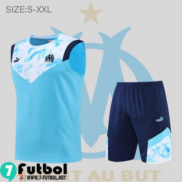 KIT: Sin Mangas Marsella azul Hombre 2022 2023 PL504