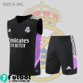 KIT: Sin Mangas Real Madrid negro Hombre 2022 2023 PL511