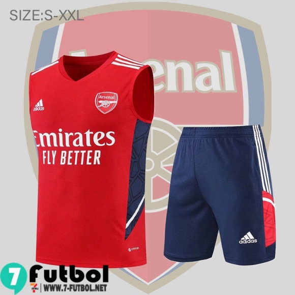 KIT: Sin Mangas Arsenal Rojo Hombre 2022 2023 PL513