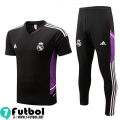 KIT: T-Shirt Real Madrid negro Hombre 2022 2023 PL519