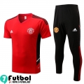 KIT: T-Shirt Manchester United Rojo Hombre 2022 2023 PL523