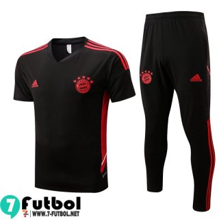 KIT: T-Shirt Bayern Munich negro Hombre 2022 2023 PL525