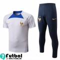 KIT: T-Shirt Francia Blanco & Blanca Hombre 2022 2023 PL540