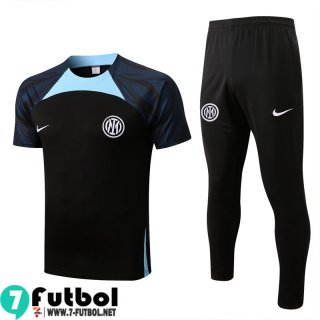 KIT: T-Shirt Inter Milan negro Hombre 2022 2023 PL543