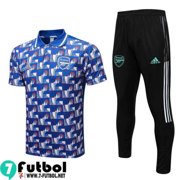 KIT: Polo Futbol Arsenal azul Hombre 2022 2023 PL546