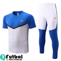 KIT: T-Shirt Sport blanco azul Hombre 2022 2023 PL547
