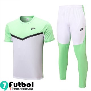KIT: T-Shirt Sport blanco verde Hombre 2022 2023 PL555