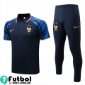 KIT: Polo Futbol Francia azul Hombre 2022 2023 PL561