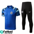KIT: Polo Futbol Inter Milan azul Hombre 2022 2023 PL562