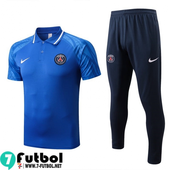 KIT: Polo Futbol PSG azul Hombre 2022 2023 PL566