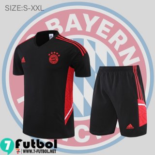 KIT: T-Shirt Bayern Munich negro Hombre 2022 2023 PL584