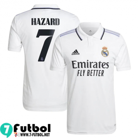 Camiseta Futbol Real Madrid Primera Hombre 2022 2023 Hazard 7