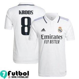 Camiseta Futbol Real Madrid Primera Hombre 2022 2023 Kroos 8