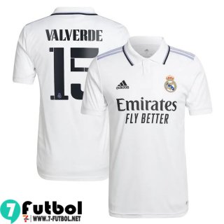 Camiseta Futbol Real Madrid Primera Hombre 2022 2023 Valverde 15
