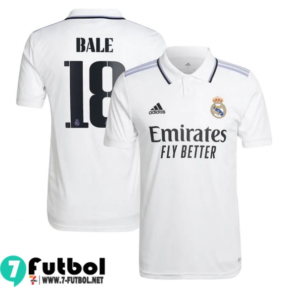 Camiseta Futbol Real Madrid Primera Hombre 2022 2023 Bale 18 Camiseta Futbol Real Madrid Primera Hombre 2022 2023 Bale 18