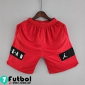 Pantalon Corto Futbol PSG Rojo Hombre 2022 2023 DK153