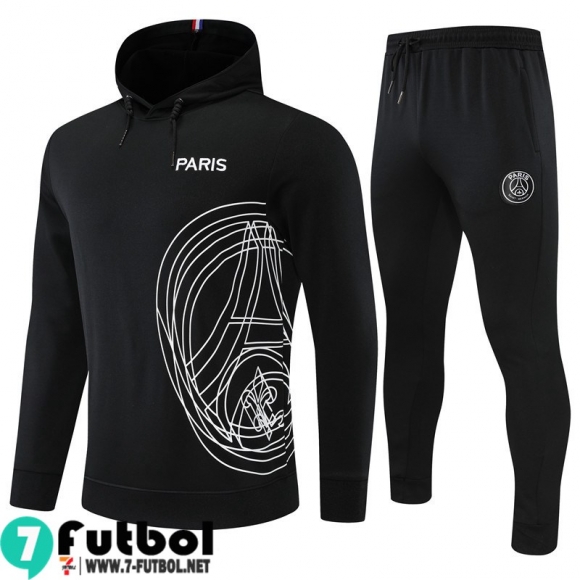 KIT: Sudaderas Deportivas PSG negro Hombre 2022 2023 SW39