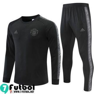 KIT: Chandal Futbol Manchester United negro Hombre 2022 2023 TG274