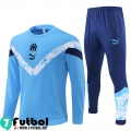 KIT: Chandal Futbol Marsella azul Hombre 2022 2023 TG279