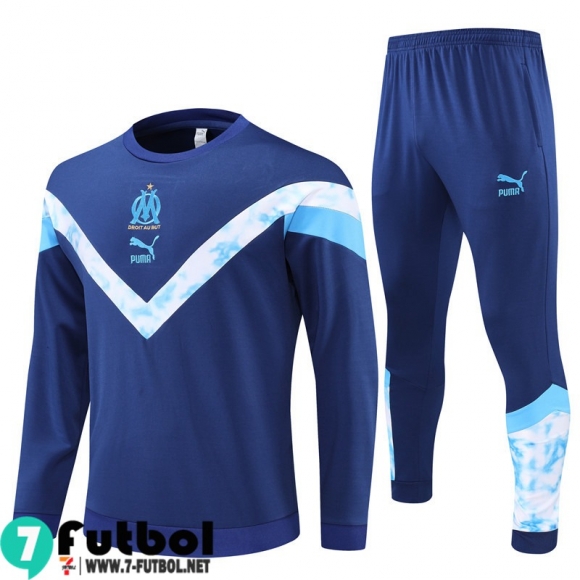 KIT: Chandal Futbol Marsella azul Hombre 2022 2023 TG280